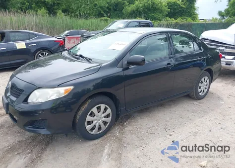 2010 Toyota Corolla Le from USA, damaged, VIN JTDBU4EE1AJ081983